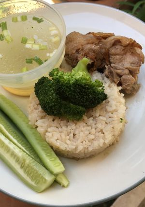 Foto resep Nasi Hainan (versi rice cooker)