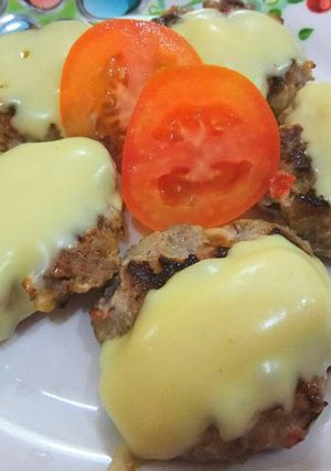Foto resep Daging Cincang Keju Pedas #KitaBerbagi