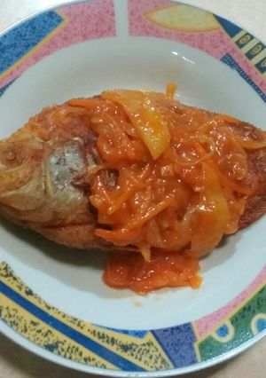 Foto resep Ikan goreng saus mangga