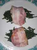 Involtini di Bacon e Alga Salicornia