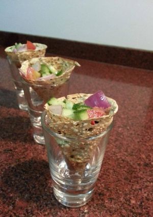 A picture of Cone salad.
