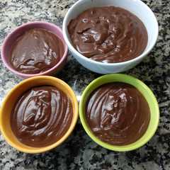 Una foto de Natillas chocolate caseras