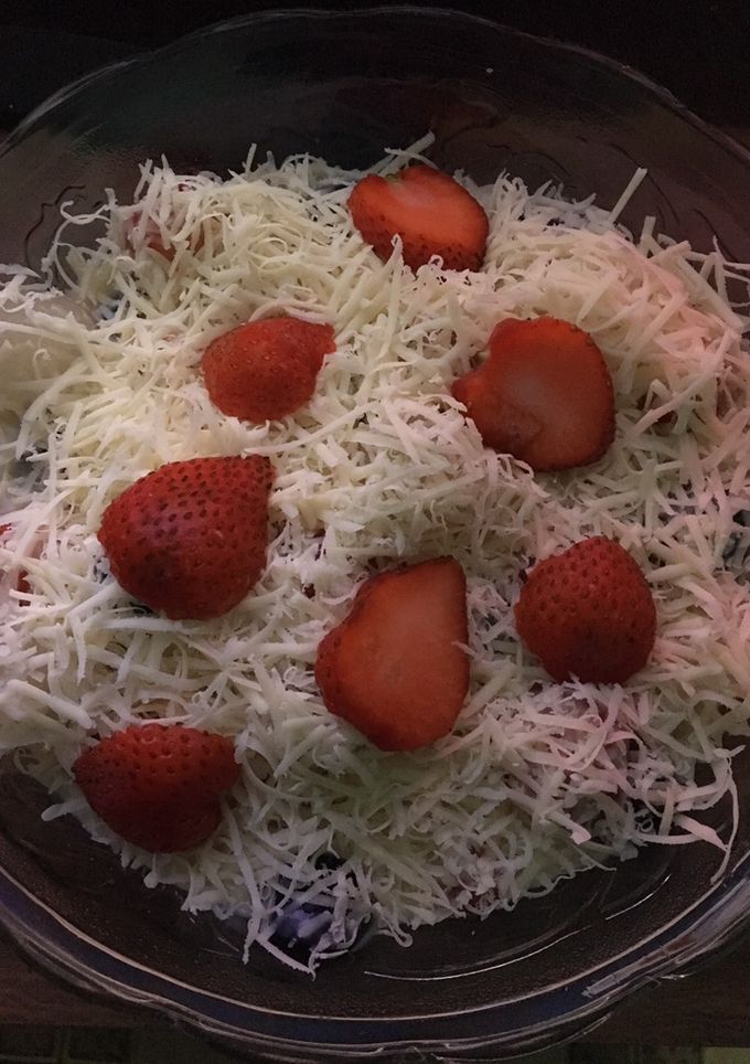Foto resep Salad buah premium