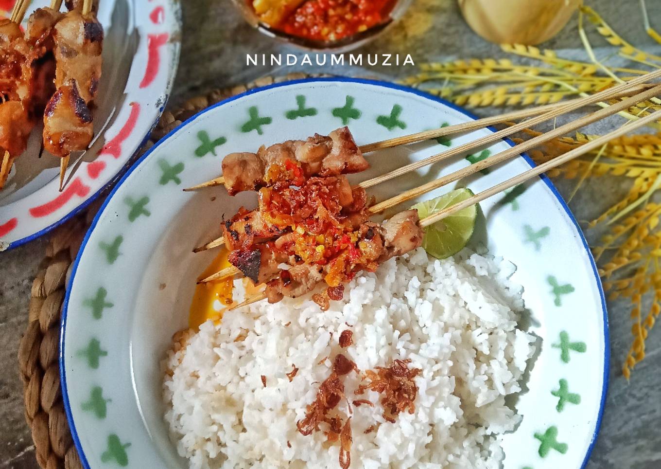 Sate Ayam Bumbu Serapah