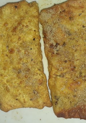 A picture of Papad roll.