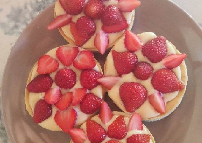 Tartelettes aux fraises