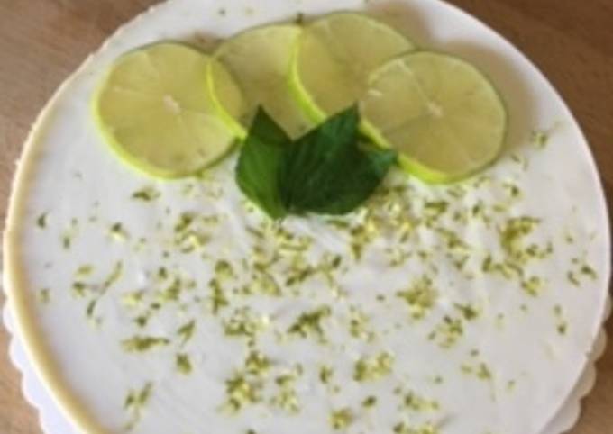 Cheesecake al Mojito con yogurt