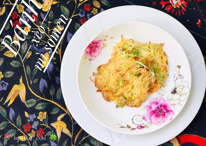 Cach Lam Mon ăn Dặm Banh Xeo Mi Somen Của Thoa Nguyen Cookpad
