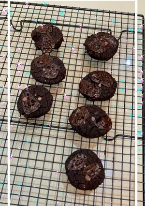 Foto resep Adzuki chocolate cookies