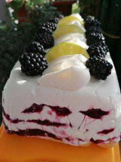 Foto di Semifreddo lime e frutti di bosco