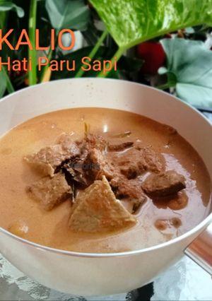 Foto resep Kalio hati paru sapi