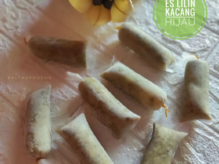 Resep 305. Es Lilin Kacang Hijau Anti Gagal