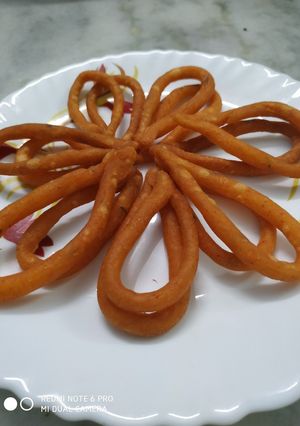 A picture of Chegodi / Andhra style hand murukku.