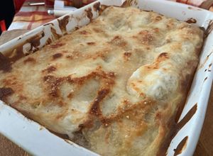 Foto di Lasagne salsiccia e funghi