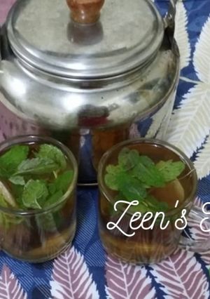 A picture of Mint Green Tea.