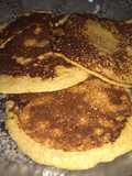 Waffles de avena banana y miel