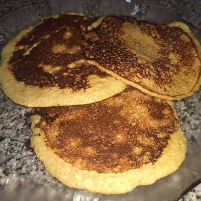 Waffles de avena banana y miel Receta de Betu Betiana- Cookpad