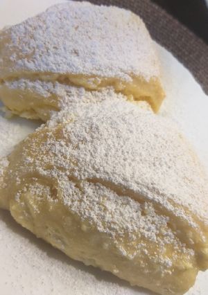 Túrós háromszögek recept fotója