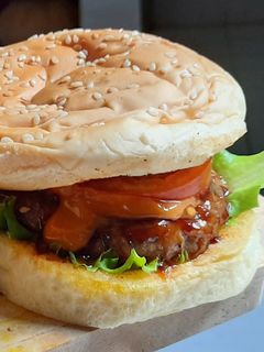 Foto resep Beef patty burger homemade