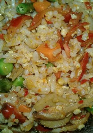 Foto resep Nasi goreng gila