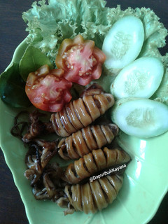 Foto resep 304. Cumi Bakar Madu Yummy ala FitSas