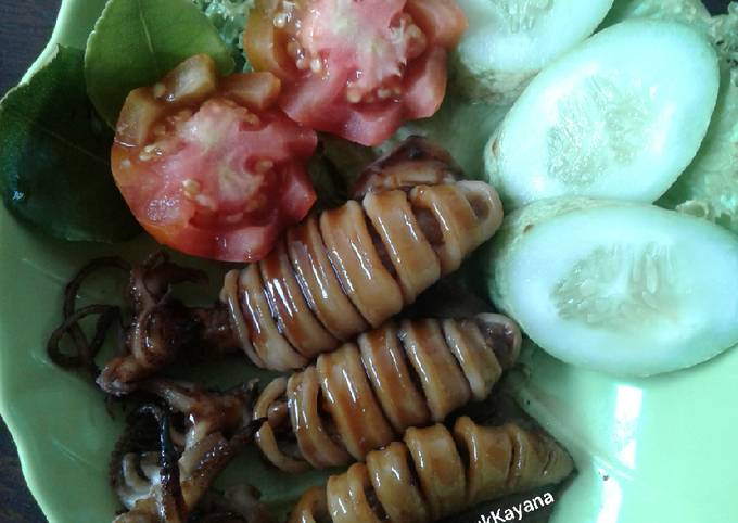 304. Cumi Bakar Madu Yummy ala FitSas
