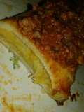 Canelones de coliflor, queso cremoso y Calabaza