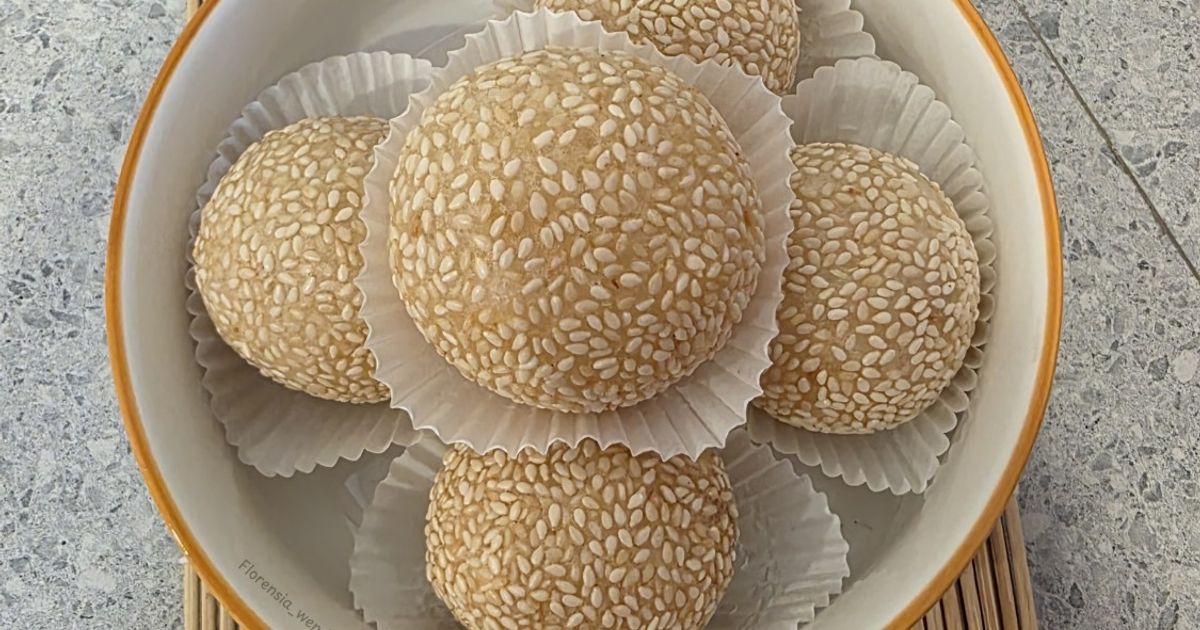 Onde-Onde _bulat sempurna, kopong, wijen nempel tnp rontok