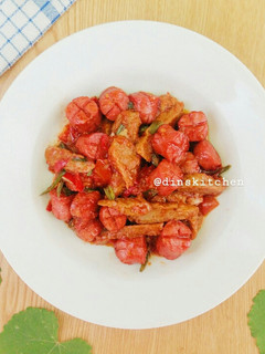 Foto resep Sosis Asam Manis Pedas