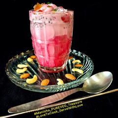 Strawberry Ice cream Smoothie A picture of Strawberry Ice cream Smoothie.