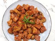 Gambar jamur merang tempe