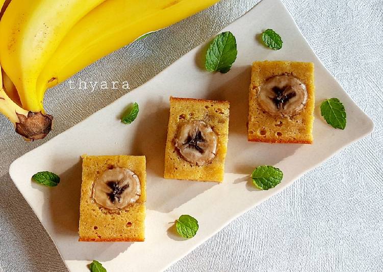 Bolu Pisang versi ekonomis (5 bahan)