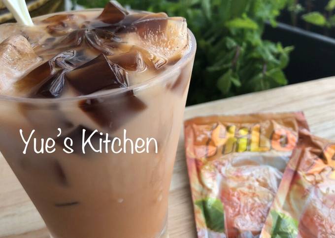 Resep HiLo Thai Tea + Milk & GrassJelly oleh Yue's Kitchen | Our Channel - Cookpad