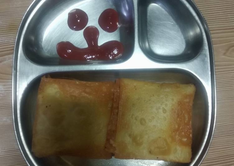 Recipe: Perfect Aloo cheese pockets