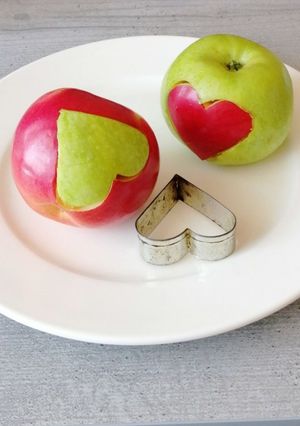 Фото Яблочко на двоих 🍎🍏 💑.