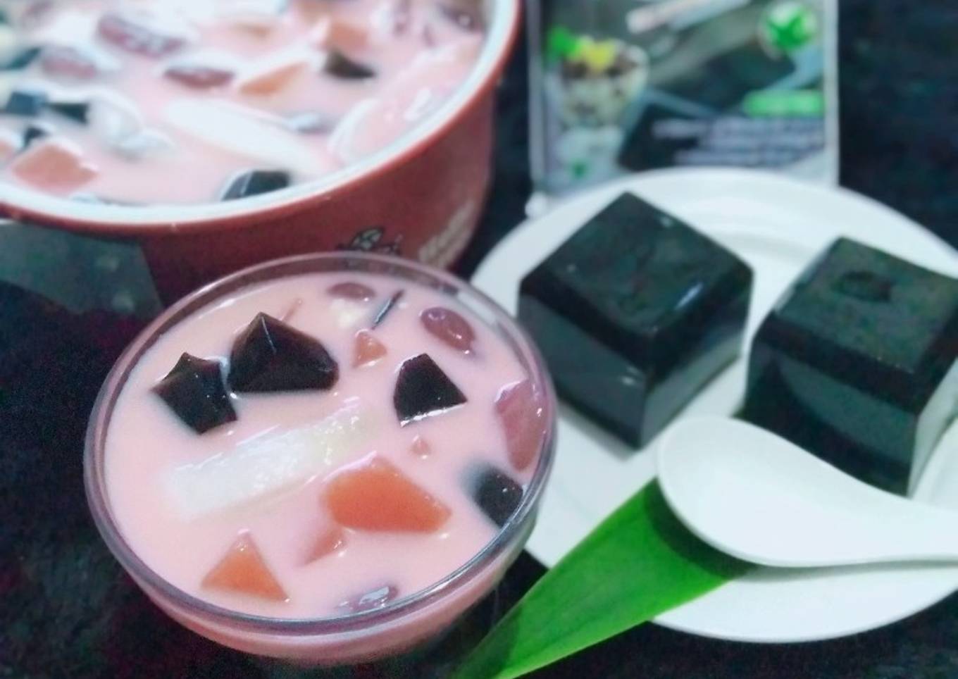 Es campur cincau nutrijell🍹