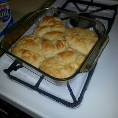 A picture of Homemade biscuits.