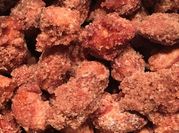 A picture of candied almonds