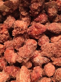 A picture of Cinnamon Candied Almonds.
