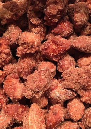 A picture of Cinnamon Candied Almonds.