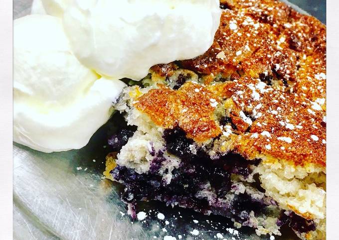 Cakey Blueberry Cobbler Recipe