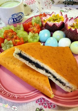 小學生早餐~古早味麵煎嗲 的食譜成品照片