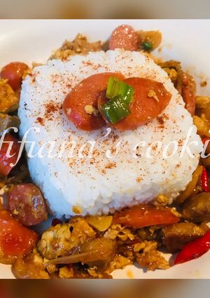 Foto resep Nasi Gila Simple #CrazyRicefromAsian
