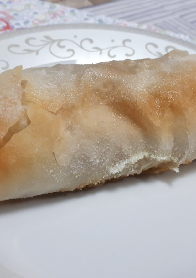Una foto de Strudel de manzana a mi manera