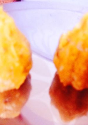 A picture of Kesar Mawa Modak.