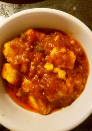 A picture of Paneer salsa.