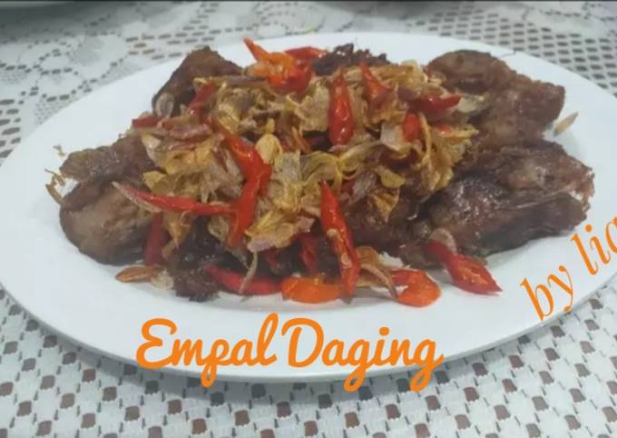 Resep Empal Daging Gepuk Daging Oleh Liawati Iskandar Cookpad