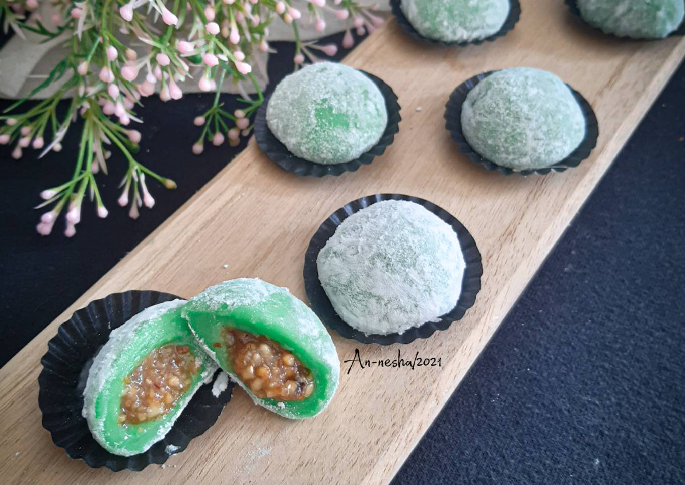 Resep 276.Mochi Pandan Teflon