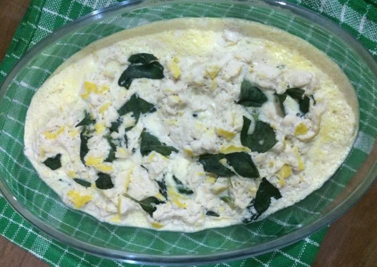 Tahu Telur Kemangi Kukus