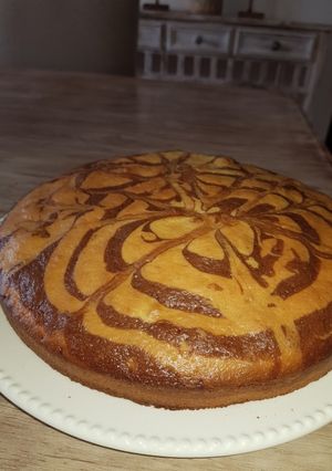 Una foto de Torta marmolada